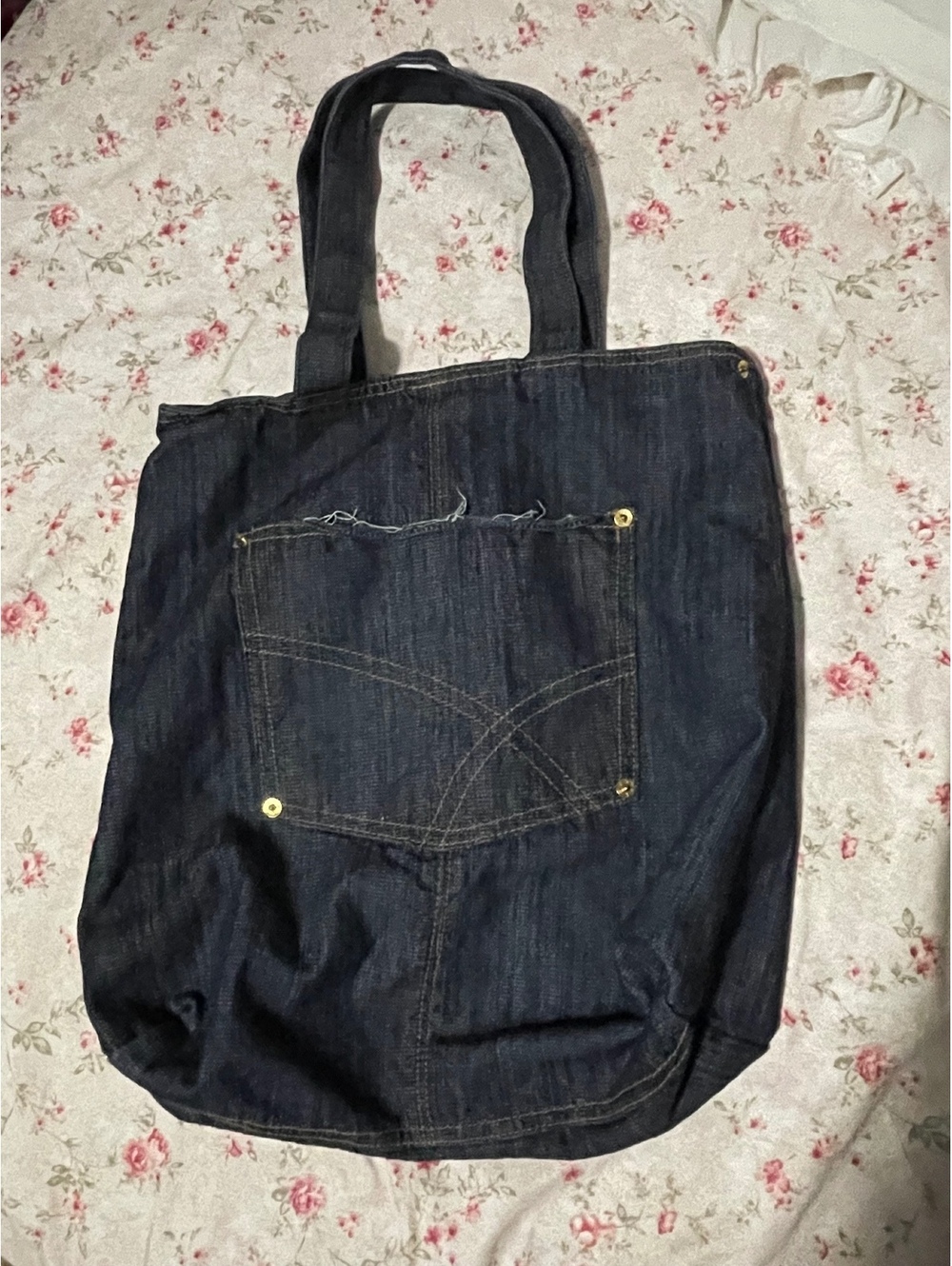Denim Tote Bag